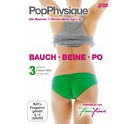 PopPysique - Ventre, Jambes, Fesses [3 DVD/NEUF/OVP] Série Fitness Numéro 1 d...