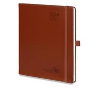 POPRUN Agenda 2026 2027 Semainier Format A5 21,4x17,6 cm en Français