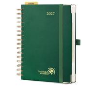 POPRUN Agenda 2027 Journalier 1 Page par Jour A5 Format Moyen(21 x 13.8cm)