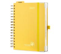 POPRUN Agenda 2027 Journalier 1 Page par Jour A5 Format Moyen(21 x 13.8cm)