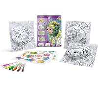 POPS-Kit d'activités 3D,pour colorier et créer des dessins 3D,Activité Créative et Cadeau pour Enfants,sujet Espace,à partir de 6 ans,04-2806