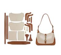 POPSEWING Kit de fabrication de sacs Jackie pour femme, kit de sac à bandoulière en cuir avec kit de couture, pour cadeaux personnalisés (kits de bricolage)