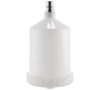 Popshyly Pot de peinture Hvlp en plastique de 600 ml pour pulvérisateur Sata Cup Raccord Jet Pulvérisateur