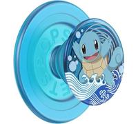 PopSockets: PopGrip Round pour MagSafe - Anneau Adaptateur pour MagSafe Inclus - Support et Poignée pour Smartphone et Coques avec Un Top Interchangeable - Pokémon - Squirtle Water