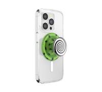 PopSockets Beetlejuice Poignée de téléphone pour MagSafe avec béquille, Support magnétique, Dessus Interchangeable, Maintien sûr pour iPhone MagSafe, Prise en Main de téléphone et Tablette