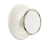 PopSockets - PopGrip Round MagSafe - Anneau adaptateur inclus, Top interchangeable - Coconut Creme