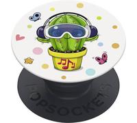 PopSockets Cool Cactus Support passif Mobile/smartphone Noir, Vert et Blanc