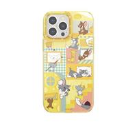 PopSockets Coque pour iPhone 13 Pro Max Compatible avec MagSafe, Coque de téléphone pour iPhone 13 Pro Max, Chargement sans Fil Compatible - Tom & Jerry Chase