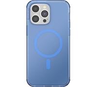 PopSockets Coque pour iPhone 14 Pro Max avec MagSafe, Coque de téléphone pour iPhone 14 Pro Max, Prise en Main Vendue séparément, Compatible avec Chargement sans Fil, Bleu Vermeer
