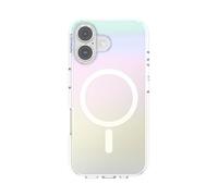 PopSockets Coque pour iPhone 16 Compatible avec MagSafe, Coque de téléphone pour iPhone 16, Chargement sans Fil Compatible - Shimmer