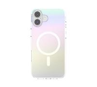 PopSockets Coque pour iPhone 16 Plus Compatible avec MagSafe, Coque de téléphone pour iPhone 16 Plus, Compatible avec Chargement sans Fil, Coque Uniquement - Shimmer