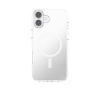 PopSockets Coque pour iPhone 16 Plus Compatible avec MagSafe, Coque de téléphone pour iPhone 16 Plus, Compatible avec Chargement sans Fil, Coque Uniquement - Transparent