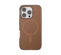 PopSockets Coque pour iPhone 16 Pro Compatible avec MagSafe, Coque de téléphone pour iPhone 16 Pro, Compatible avec Chargement sans Fil, Coque Uniquement - Ambre