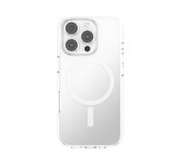 PopSockets Coque pour iPhone 16 Pro Compatible avec MagSafe, Coque de téléphone pour iPhone 16 Pro, Compatible avec Chargement sans Fil, Coque Uniquement - Transparent