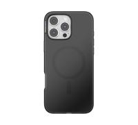 PopSockets Coque pour iPhone 16 Pro Max Compatible avec MagSafe, Coque de téléphone pour iPhone 16 Pro Max, Compatible avec Chargement sans Fil, Coque Uniquement - Noir translucide
