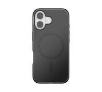 PopSockets Coque pour iPhone 17 Compatible avec MagSafe, pour iPhone 17, Compatible avec Chargement sans Fil, Coque Uniquement - Noir translucide