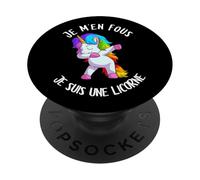 PopSockets Dabbing Licorne Fille Unicorn Cadeau Licorne PopSockets PopGrip Interchangeable