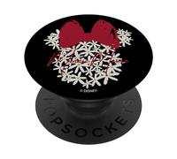 PopSockets Disney Mickey & Friends Minnie Mouse Floral Fill Silhouette PopSockets PopGrip Interchangeable