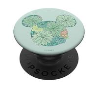 PopSockets Disney Mickey & Friends Succulents Filled Mouse Silhouette PopSockets PopGrip Interchangeable
