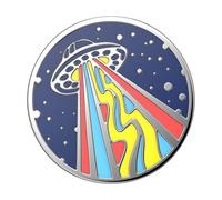 POPSOCKETS Émail Outta This World Navy Poignée détachable avec fonction de support Premium