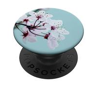 PopSockets Fleur de Cerisier PopSockets PopGrip - Support et Grip pour Smartphone/Tablette avec un Top Interchangeable