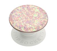 PopSockets Grip Adhésif Téléphone, Support, Béquille, Rainbow - Iridescent Confetti Rose