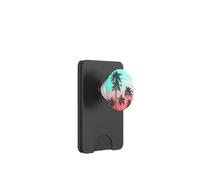 PopSockets Grip pour téléphone Motif Coucher de Soleil Tropical PopSockets PopWallet pour MagSafe