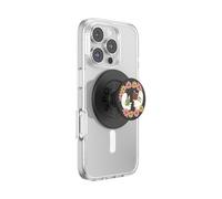 PopSockets Bookish Besties Poignée de téléphone pour MagSafe avec béquille, Support magnétique, Dessus Interchangeable, Maintien sûr pour étuis iPhone MagSafe, Prise en Main de téléphone et Tablette