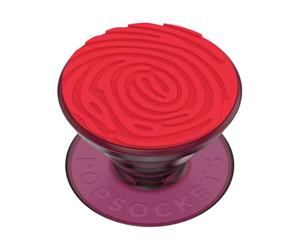 PopSockets Imprint Blanchette Poignée de Téléphone avec Béquille Extensible PopSockets pour Téléphone PopGrip Into The Woods