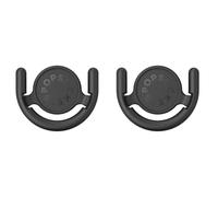 PopSockets Lot de 2 Supports Multi-Surfaces pour Prise en Main de téléphone et MagSafe, Support adhésif Universel pour Tableau de Bord de Voiture, Miroir, Cuisine, Mur, Compatible avec PopGrip