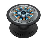 PopSockets Marvel Avengers Endgame Tony Stark Has a Heart PopSockets Support et Grip pour Smartphones et Tablettes