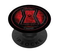 PopSockets Marvel Black Widow Natasha Romanoff Spider Icon PopSockets Support et Grip pour Smartphones et Tablettes