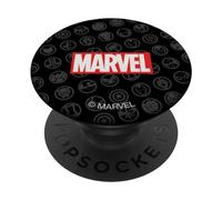 PopSockets Marvel Logo Super Hero Icons PopSockets Support et Grip pour Smartphones et Tablettes