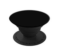 PopSockets - Officiel Non-Interchangeable Support et Grip pour Smartphone et Tablette - Black