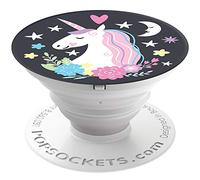 PopSockets - Officiel Non-Interchangeable Support et Grip pour Smartphone et Tablette - Unicorn Dreams