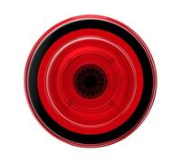 PopSockets Phone Grip Compatible with MagSafe, Adapter Ring for MagSafe Included, Phone Holder, Wireless Charging Compatible - Danger Red Translucent