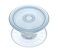 PopSockets Poignée pour smartphone PopGrip Plant Ice Bleu Plastique 38,8×7,7×24,25 mm