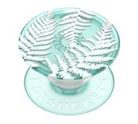 PopSockets Poignée Adhésive pour Téléphone, Support- Fougère Translucide