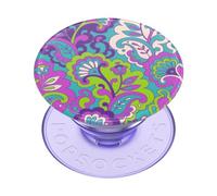 PopSockets Poignée Adhésive pour Téléphone, Support- Kamp Violet
