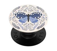 PopSockets Poignée Adhésive pour Téléphone, Support- Papillon Bohème