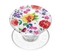 PopSockets Poignée Adhésive pour Téléphone, Support- Tropicale | Maintien sûr et confortable, anti-chute, béquille, plante, fleur, floral