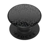 PopSockets Poignée Adhésive Téléphone, Support- Dentelle Noire Profonde