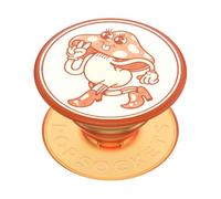 PopSockets Poignée de téléphone à Base de Plantes avec béquille Extensible, Prise adhésive, respectueuse de l'environnement - Rainure mushie