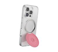 PopSockets Kick-Out Grip pour MagSafe, poignée de téléphone avec Support de téléphone intégré, béquille réglable pour Portrait ou Paysage, Forte Maintien, Charge sans Fil, Mastic