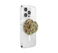 PopSockets Poignée de téléphone pour MagSafe avec béquille, Support magnétique, Dessus Interchangeable, Maintien sûr pour iPhone MagSafe, Prise en Main de téléphone et Tablette - Bruce