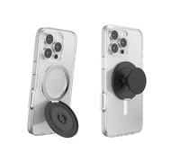 PopSockets Poignée Kick-Out MagSafe, Béquille- Noir | Support Magnétique Réglable Mode Portrait ou Paysage Noir Pour iPhone/iPad/Kindle/Android