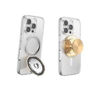 PopSockets Poignée Kick-Out pour MagSafe, poignée de téléphone avec support de téléphone intégré, béquille réglable pour portrait ou paysage, forte maintien, compatible avec chargement sans fil