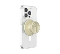 PopSockets - PopGrip Round pour MagSafe - Anneau adaptateur inclus, Top interchangeable - Curves Mist