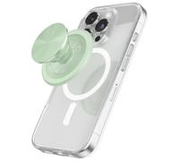 PopSockets PopSockets PopGrip MagSafe Round Honeydew Porte-doigt pour téléphone portable Vert