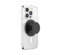 PopSockets Poignée MagSafe pour Téléphone, Support Magnétique- Strié Noir